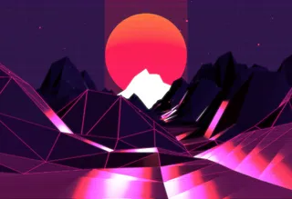 Procedural Synthwave